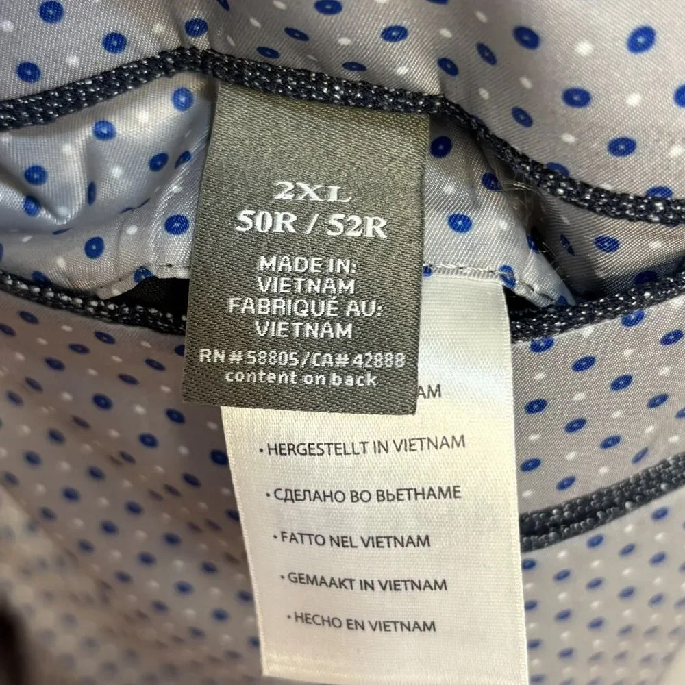 Oak Hill Men Blazer Jacket Size XXL 2XL 50R / 52R Polyester Blend C085 -26